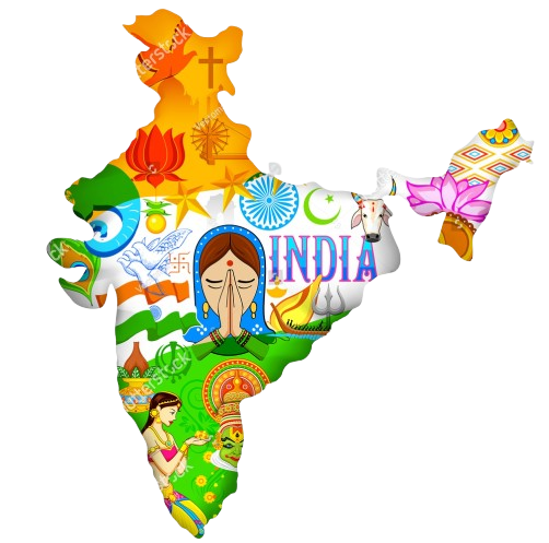 भारत संस्कृति मानचित्र